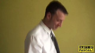 Real uk sub wedged with hard dick