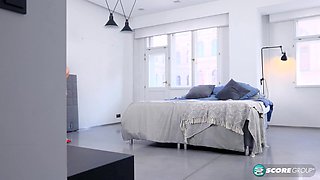 Monster tits brunette Demmy Blaze-SOLO(4K) - Striptease