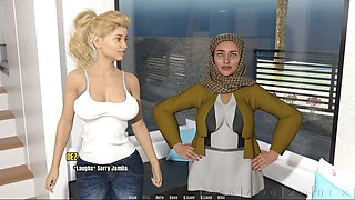 Moving day at grandma's house with a barely legal babe having some fun