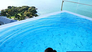 Bubble butt Thai GF first time anal fuck