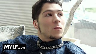 Mylf - unfaithful wifey having a great time with lucky stud as she slobbers his gigantic knob