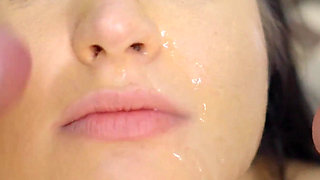 Busty Babe Getting Destroyed in Her First Ever Gangbang