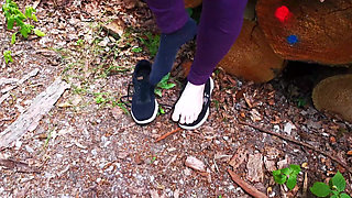 Let Me Spank Your Ass and Yopur Pussy in the Woods