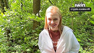 A Tinder Date Ended With Fucking In The Forest. She Gave It To Me For 500 Rubles. Sex For Money