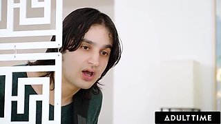 Busty Redhead Stepmom Lauren Phillips Naked Yoga Caught By Stepson - Big Tits Side Fuck & Reverse Cowgirl