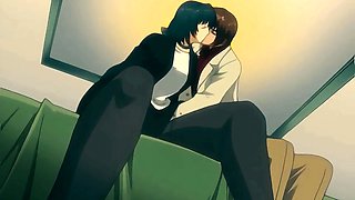 Nipple sucking, anal hentai, hairy pussy