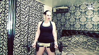 105 weight liftings repeats for biceps challenge!
