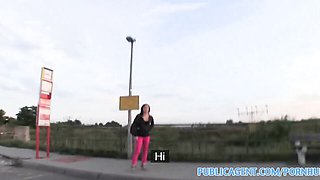 Bus Stop Girl Loves Riding My Big Cock