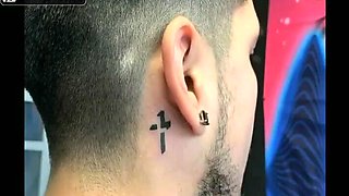 Puny neck tats for