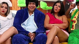 Threesome. Sara Blonde Malena Doll