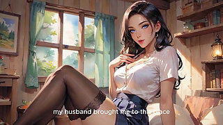 Sensual Wife at Rancho do Mato: Husband Shares His Wife with Friend at Wooden House