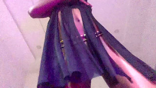 Slow motion ebony teen sexy dance winding wet  pussy  close up