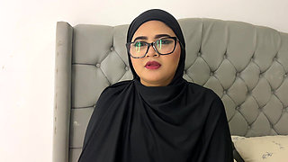 Religious Muslim Stepsister Puts Her Beliefs Aside To Try A Cock