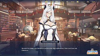 Wanderer: Broken Bed Gameplay Part 2 - Nighttime Blowjob by Isabella
