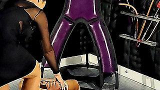 Hard Bullbusting Hard Kicking CBT by German Femdom