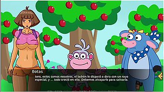 Dora The Explorer Tales Of The Dark Forest - Car Toon