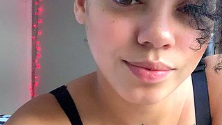 Hottest brunette solo webcam masturbation 2
