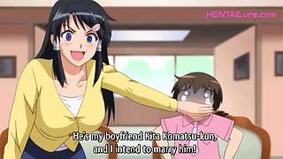 HHH Triple Ecchi Ep 04 (Subbed) Virgin Boy Gets Dominated