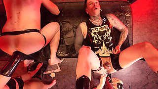 Epic Anal Fisting Orgy with Adelina Noir, Miss Lith, Maz Morbid, Fistdude