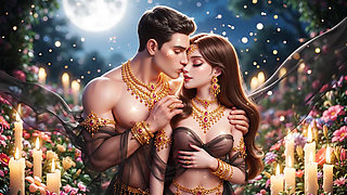 Desi Couple Ki Full Body Romance - Gold Jewelry Wali Bhabhi Aur Muscular Husband Ka Hot Bedroom Passion