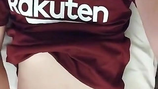 Twink in Mxhelmet Jerking-off