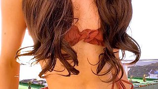 SMALL TIT BRUNETTE TATTOOED TEEN GIRLFRIEND CAUGHT IN SHOWER