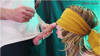 Ice Cream Taste Game. My Stepsister Swallows My Cum- Sheila Moore