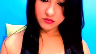Massaging, Squeezing, and Milking Her Pregnant Nipples on Ca