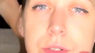 Sloppy Naked POV Blowjob