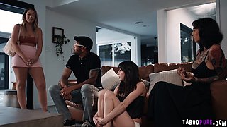 Step parents seduces DOreens friend Faye