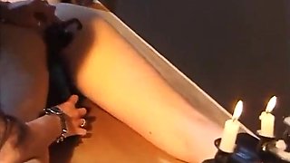 Darian Caine - Vintage Lesbians Threesome Dildo Sex