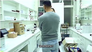 Big Boss - First Day Obedience Training At A New Job (footdom, Boss Feet, Big Feet, Doctor Feet