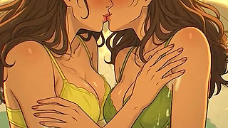 AI Anime Hentai Uncensored, Uncensored video of 18 Year old Teen Hentai MILF, Hentai Gangbang Cartoon on closeup by Kiidzy An