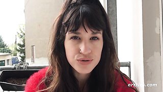Stunner mademoiselle at small tits clip