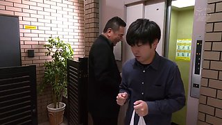 Sachiko - Japanese Sex With Cheating Buxom Housewife Stepmom In Eyeglasses