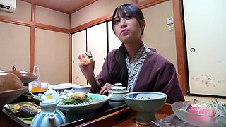 Wild Asian hottie blowjob and hardcore sex