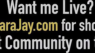 Sara Jay's sucking dick xxx by Sara Jay