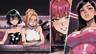 My New Girlfriend Taboo Hentai Game Ep.59 My Ste Sisters Are Stripping to Make a Huge BBC Hard!