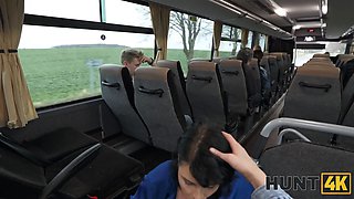 Hunt4k. hot bus porno with enormous titty dark haired