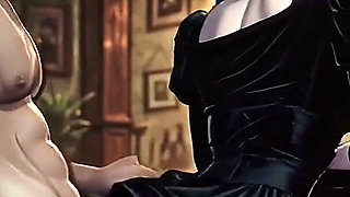 Skinny Emo Slut Gets Fucked by a Huge Cock