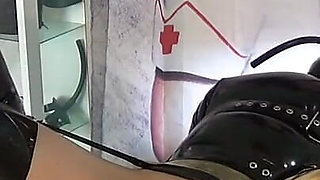 Analslut on Gynochair 2