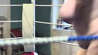 Running Around a Wrestling Ring - Solo Girl