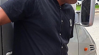 Extreme Fat Tattooed Granny Ass Fucked in Driving Bus