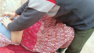 Saheb Ji Fucked the Innocent Village Maid with Big Breasts by Making Her a in the Courtyard of the House