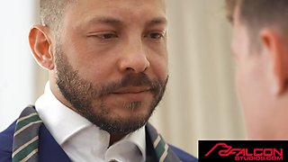 FALCON STUDIOS - Grant Ducati’s Suit Torn Open & Bum De