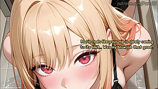 You have creampied Marin Kitagawa's pussy in the fitting room