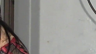 Face and Ass Fixation Belt, Walking with Face Attached to Ass, Training to Memorize Smell of Mistress's Ass and Anus