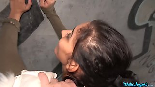 Public agent - lean young with Big Tits and firm ass will not leave behind this
