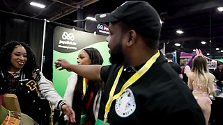 We had sex in the parking pile! exxxotica nj 2024 vlog