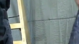 Chained Redhead MILF Teased Hard on Ladder